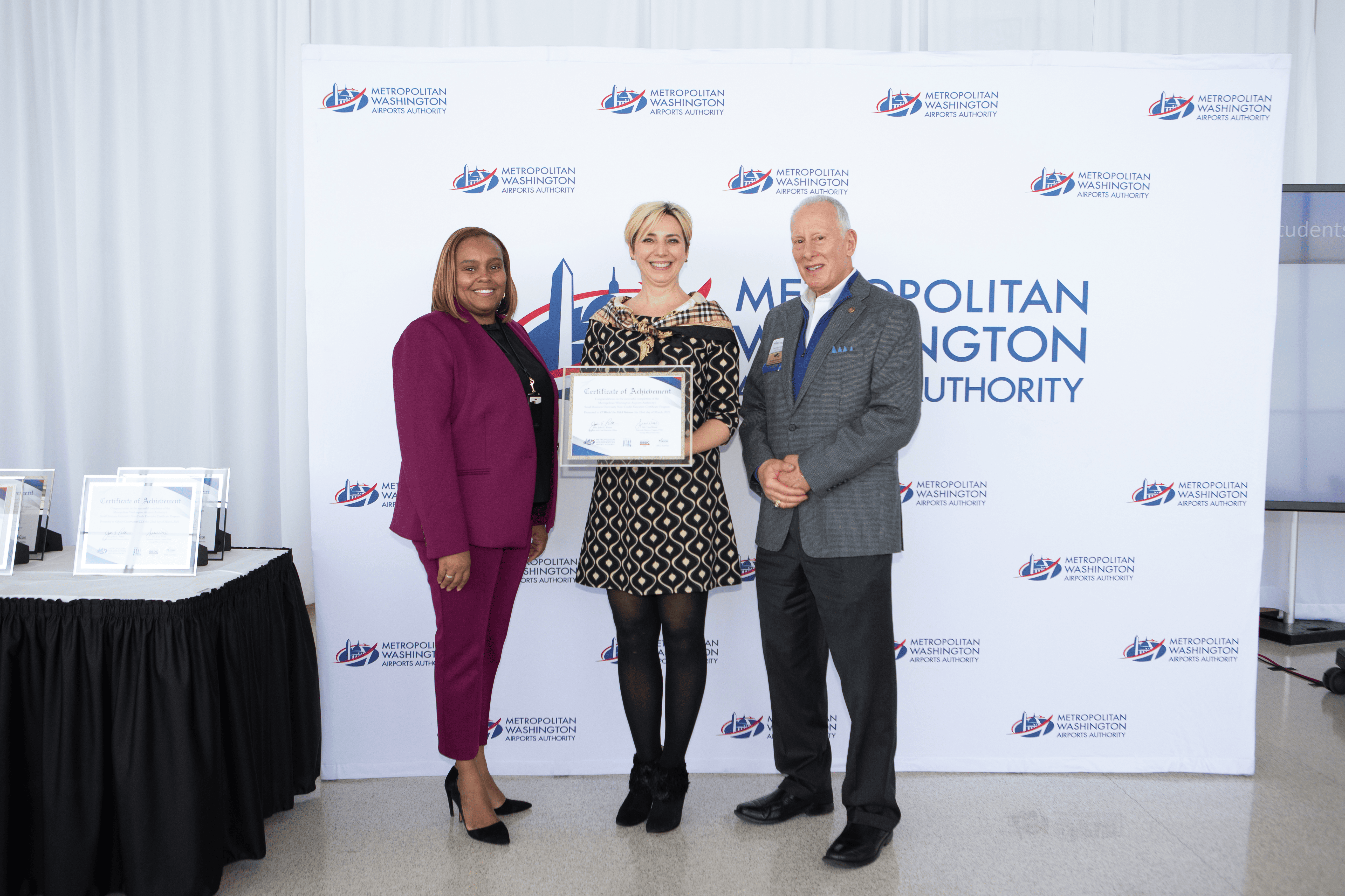 Volanno Completes Metropolitan Washington Airports Authority Small Business University Certificate Program
